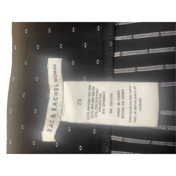 New Zac & Rachel Women's The Ultimate Fit Pull-On Ankle Length Size 2X - Picture 13 of 16